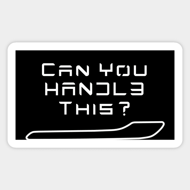 Hidden Car Door Handle Sticker by Shannon Marie